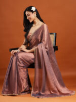 Embellished Beads and Stones Saree - Image 2